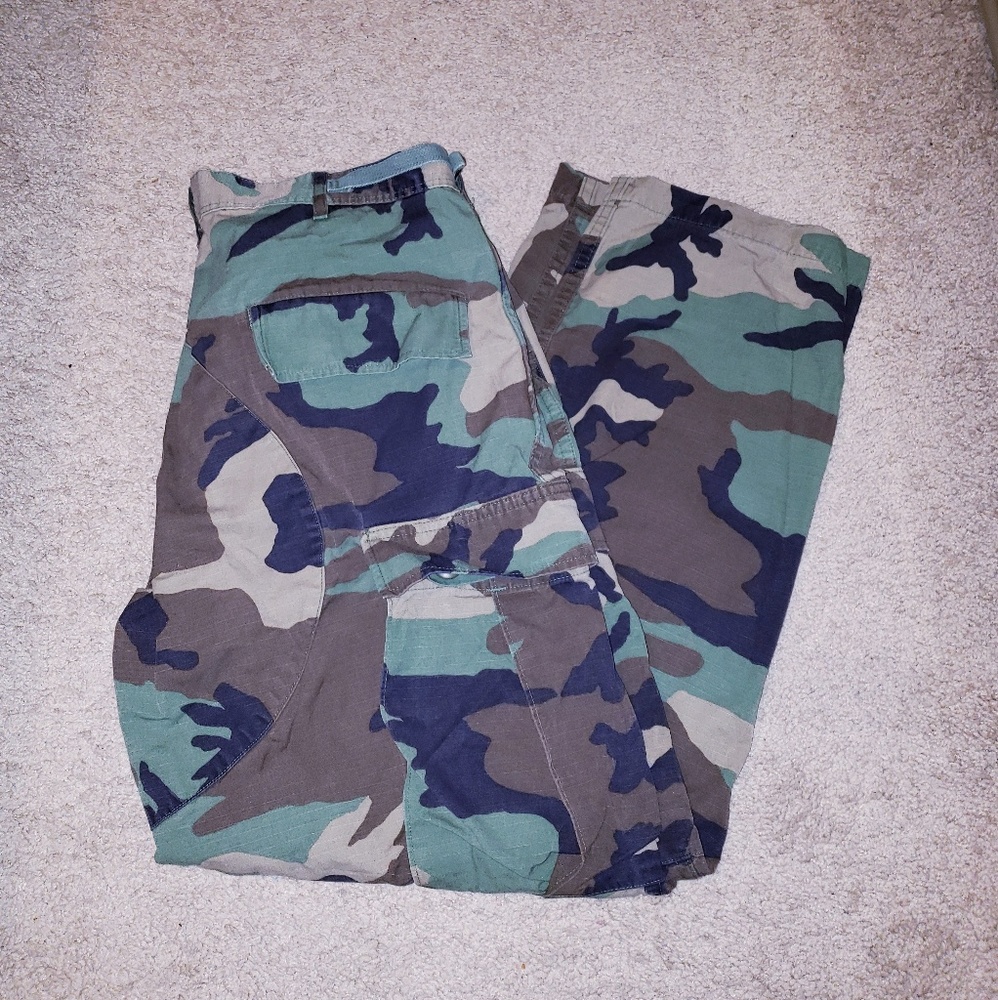 Mens Camoflauge Army Pants